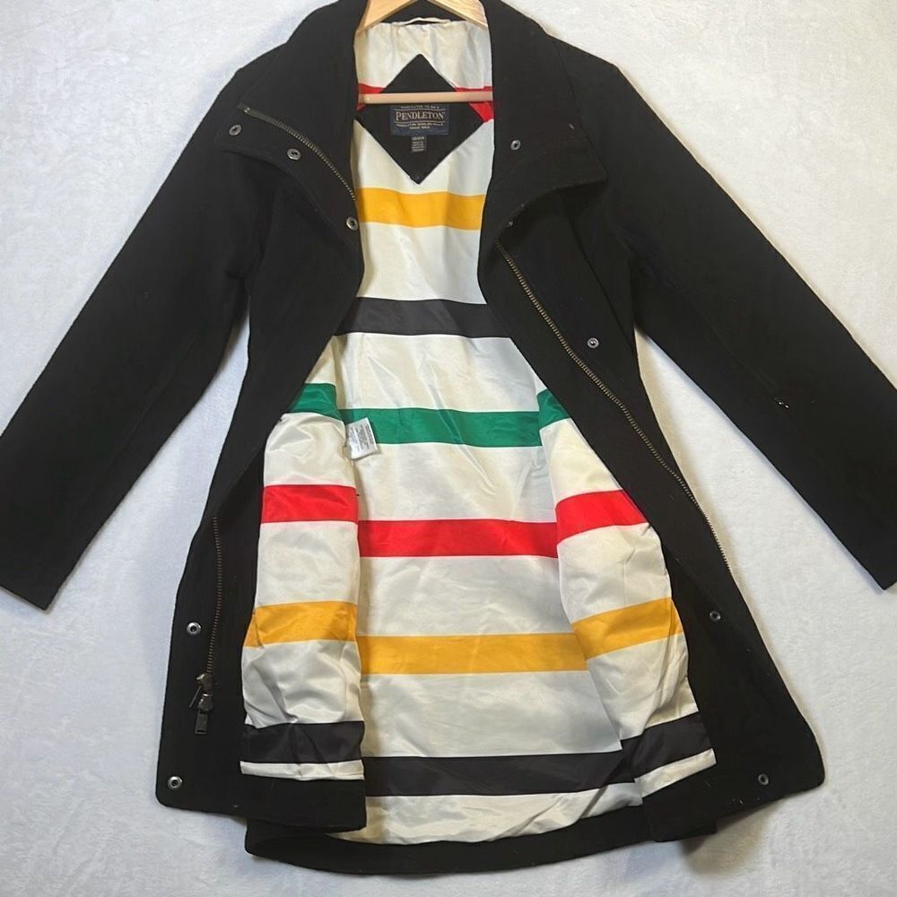 Pendleton Women's Water Resistant Cascade Wool Campbell‎ Coat Jacket-women XS
